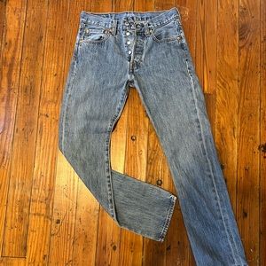 Levi 501s Original Fit Jeans, Size 29x32